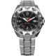 taktyczny zegarek traser P49 Survivor - czarna tarcza i stalowa bransoleta