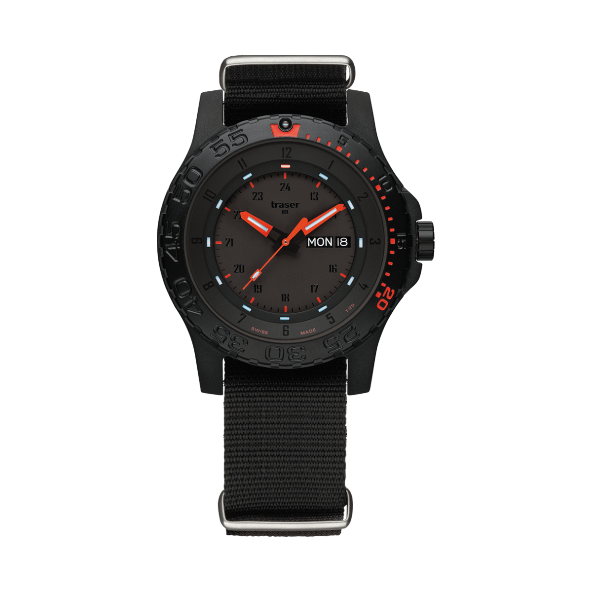 104147 traser® P66 Red Combat TS