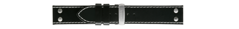 105719 traser® 22mm Leather Strap Black Safety Cla