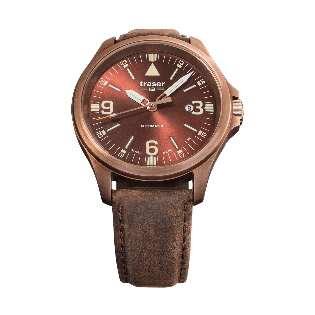 108073 traser® P67 Officer Pro Automatic Brown LS