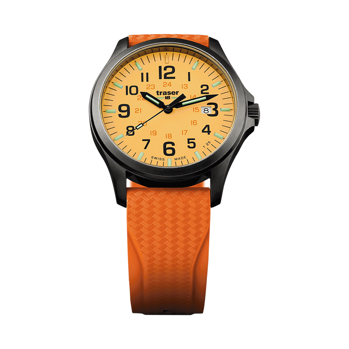 107423 traser® P67 Officer GunMetal Orange RS