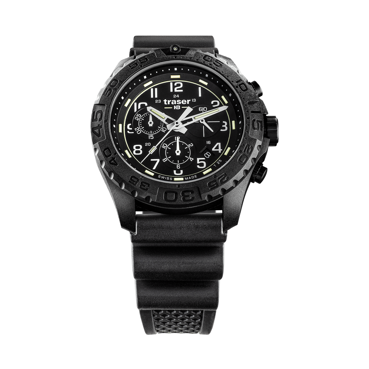 108679 traser® P96 OdP Evo Chronograph Black RS