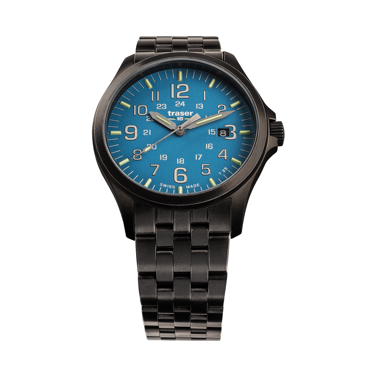 108740 traser® P67 Officer Pro GunMetal SkyBlue PS