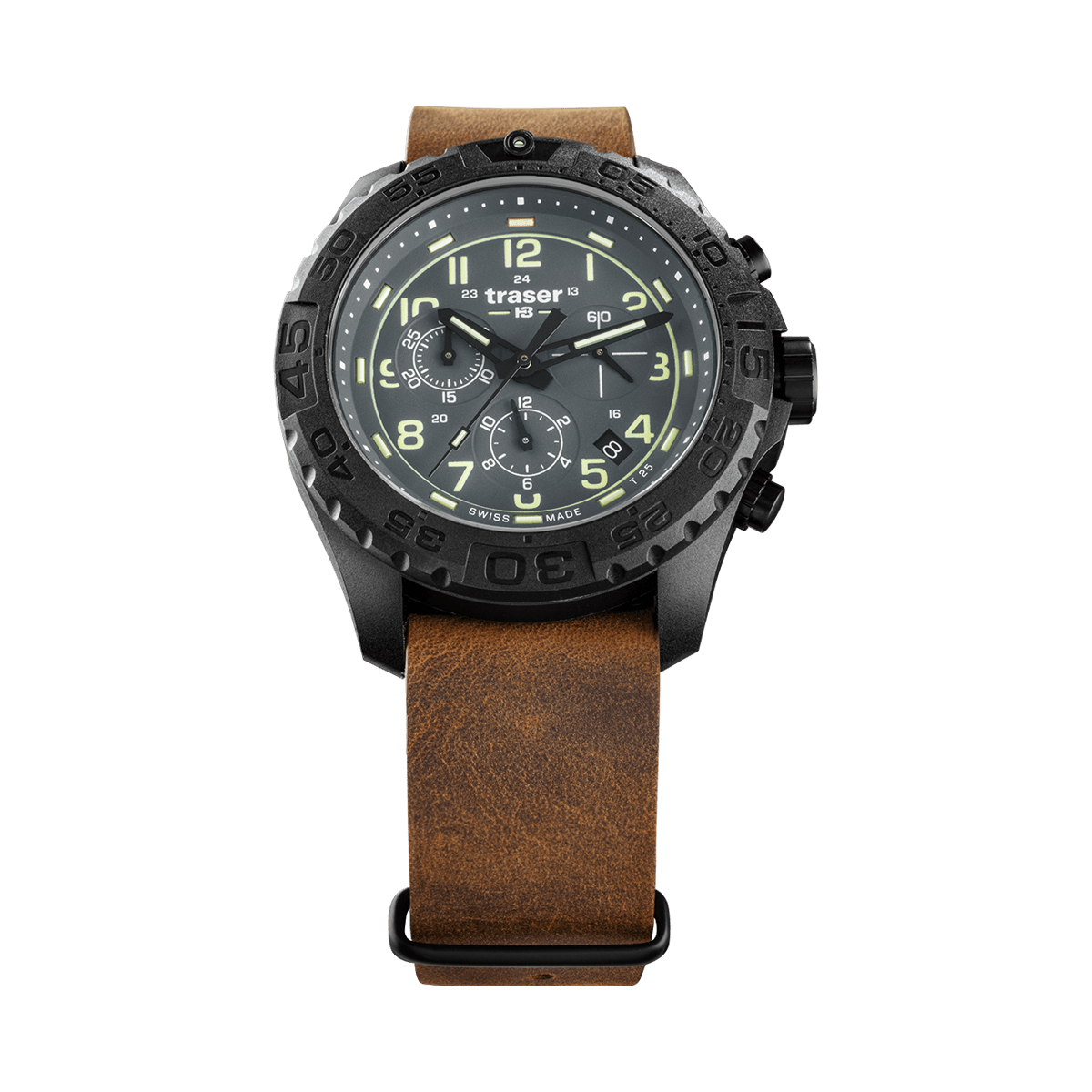 109045 traser® P96 OdP Evo Chronograph Grey LS