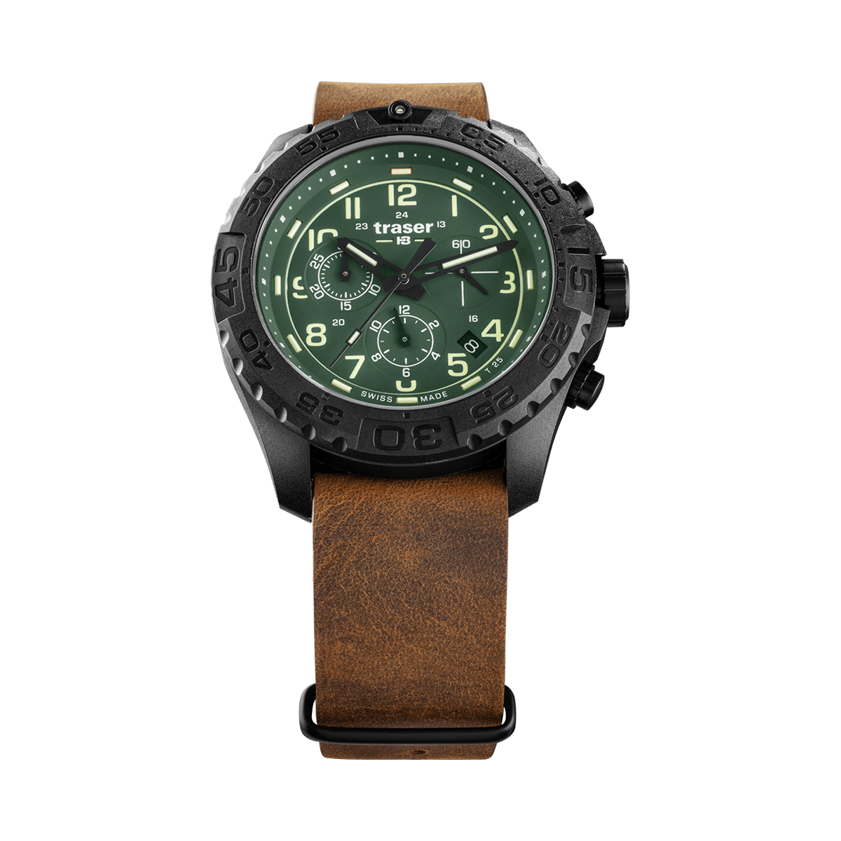 109047 traser® P96 OdP Evo Chronograph Green LS