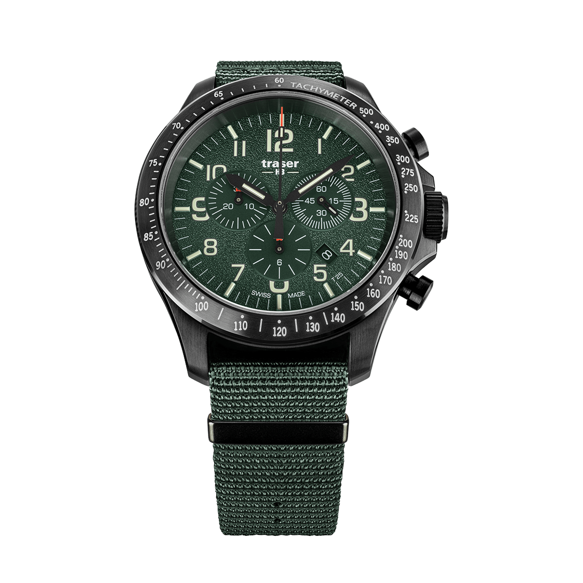 109463 traser® P67 Officer Chronograph Green TS