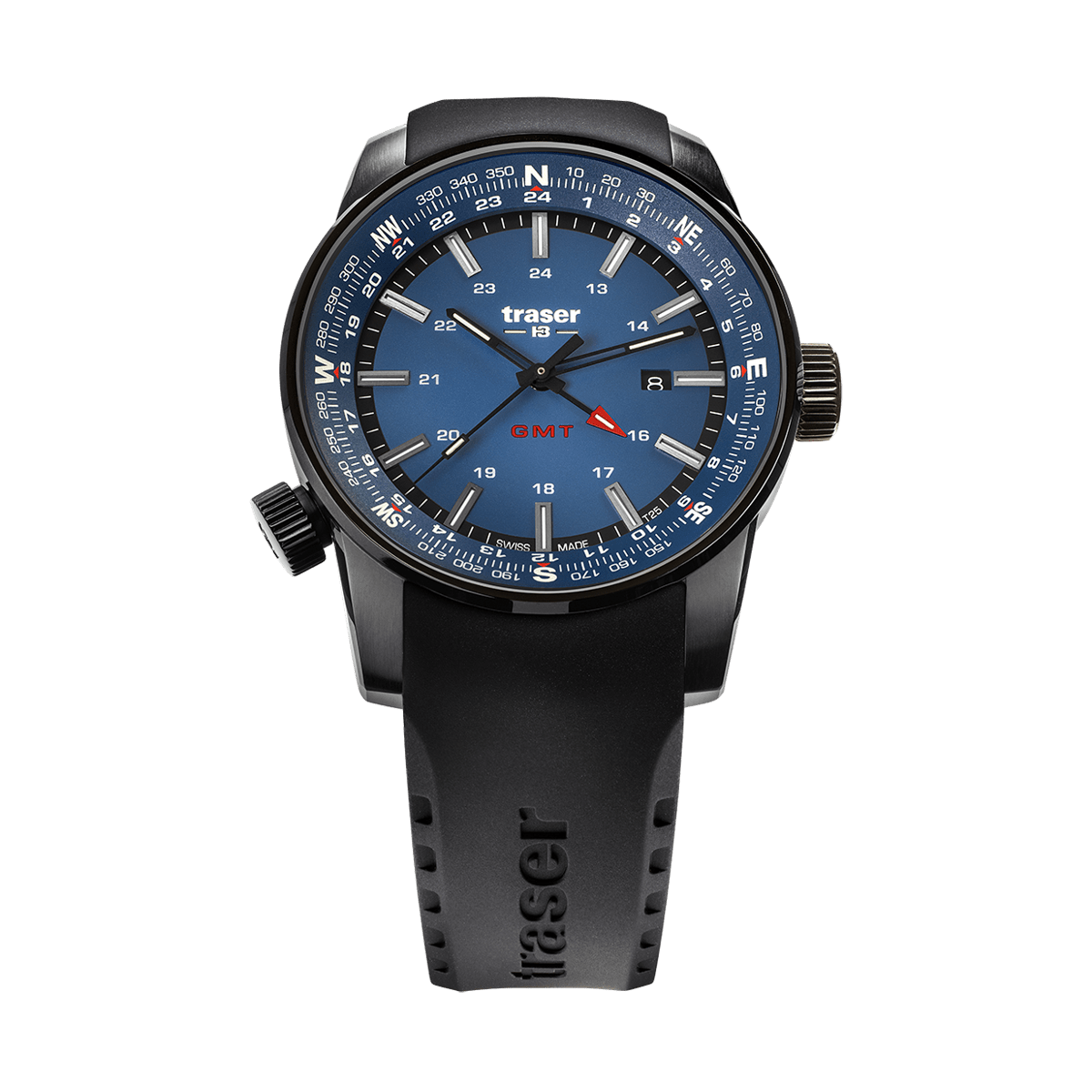 109743 traser® P68 Pathfinder GMT Blue RS