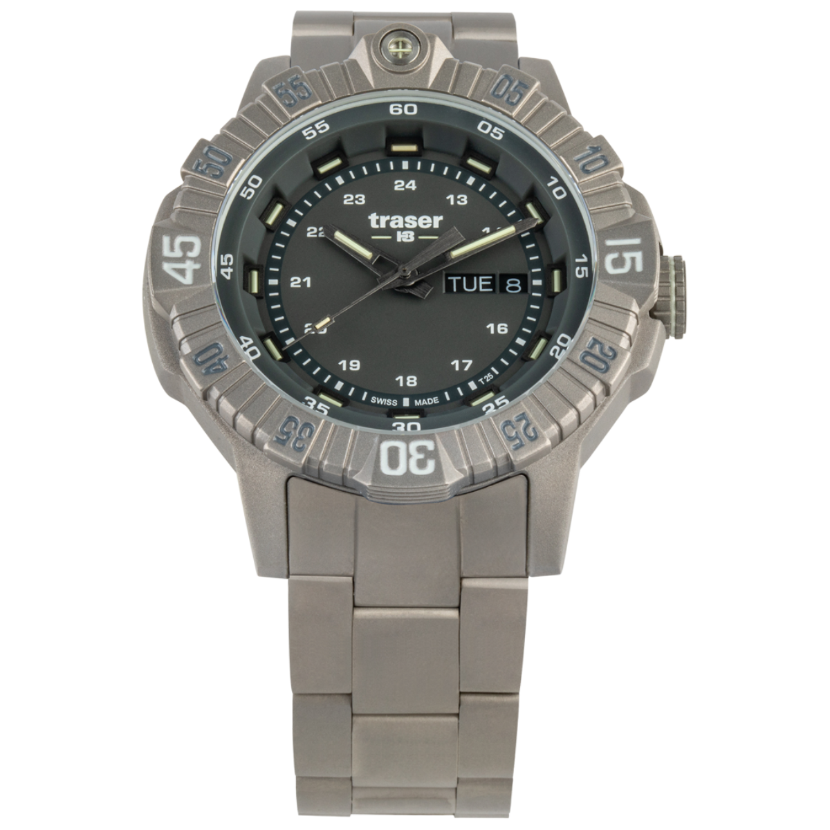 110666 – traser® P99 T Tactical Grey, titanium str