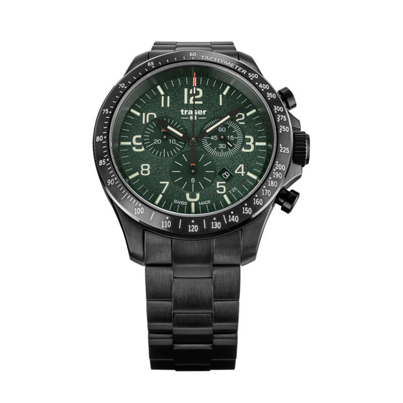 109464 traser® P67 Officer Chronograph Green PSS