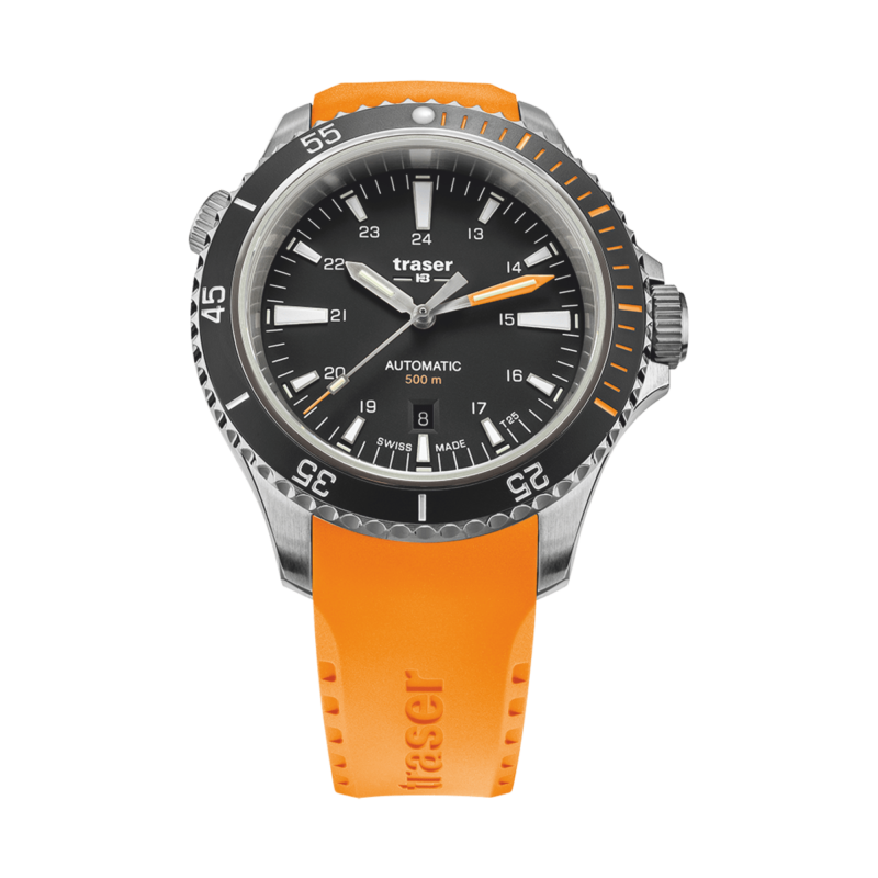 110323 traser® P67 SuperSub DiverAut Black RS Oran