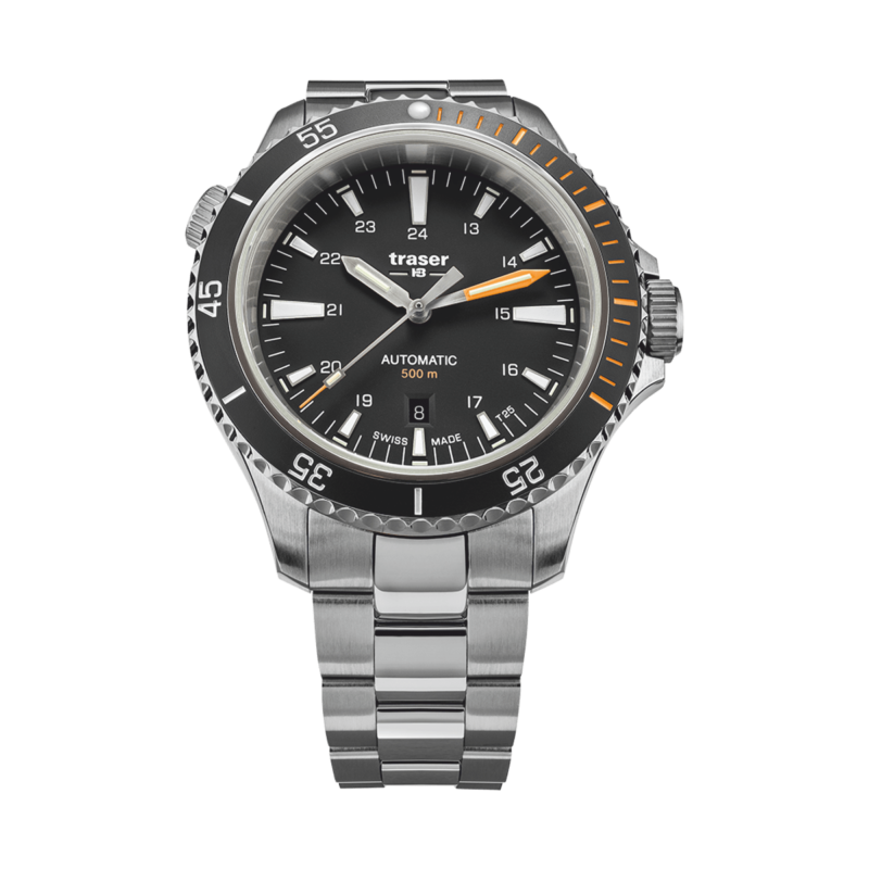 110324 traser® P67 SuperSub DiverAut Black SS