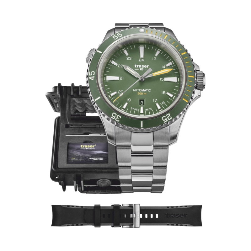 110325 traser® P67 SuperSub DiverAut Green Set