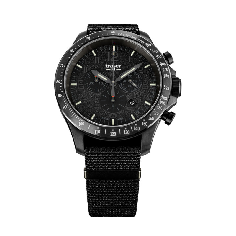 109465 traser® P67 Officer Chronograph Black TS